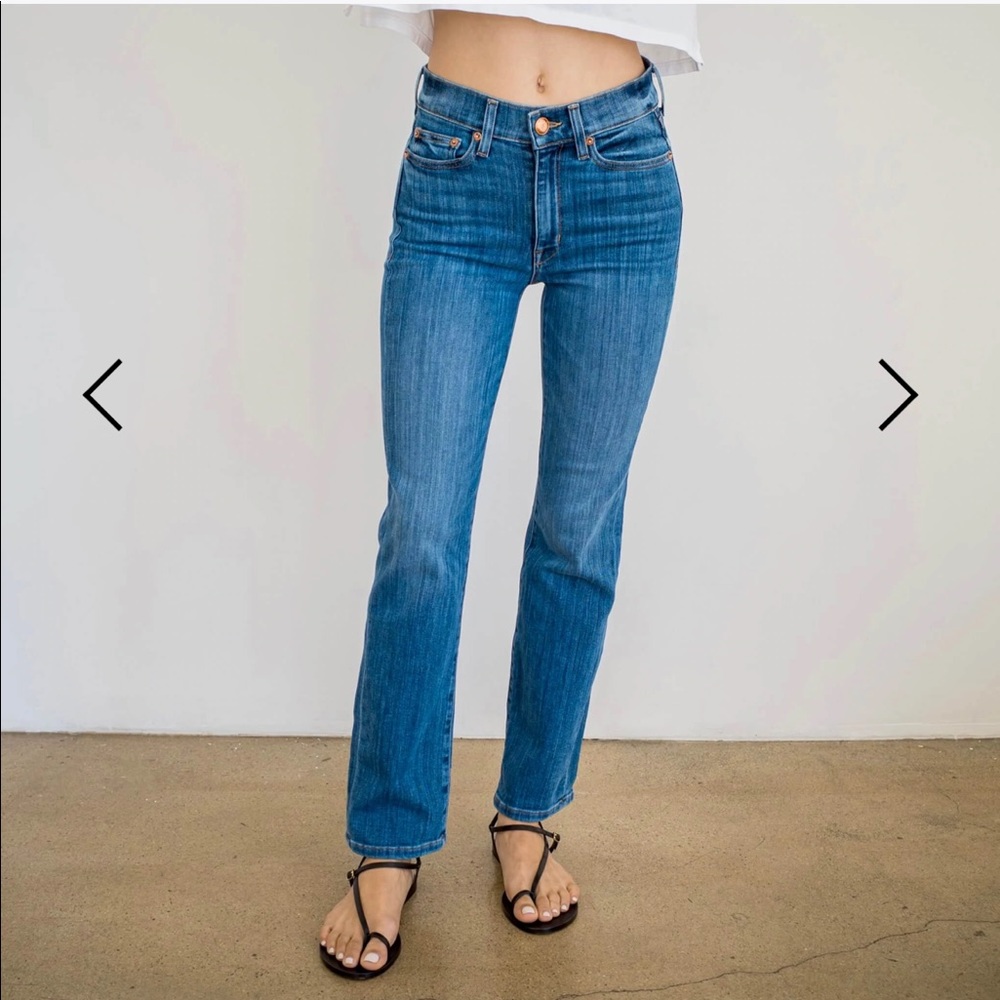 The BEST straight leg jeans